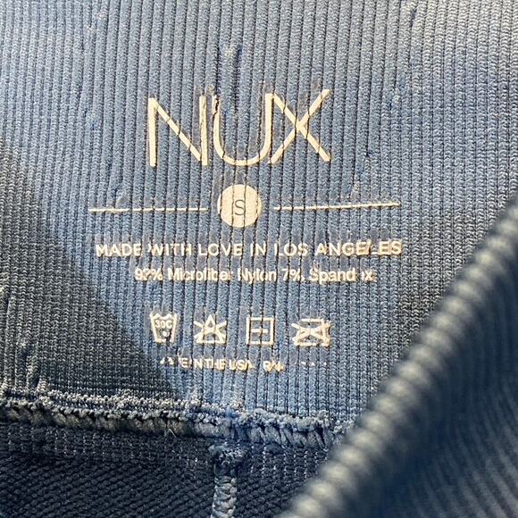 NUX Women's Steely Skies High Life High-Waist Open Mesh Seamless Pull-On Ankle - Picture 8 of 10